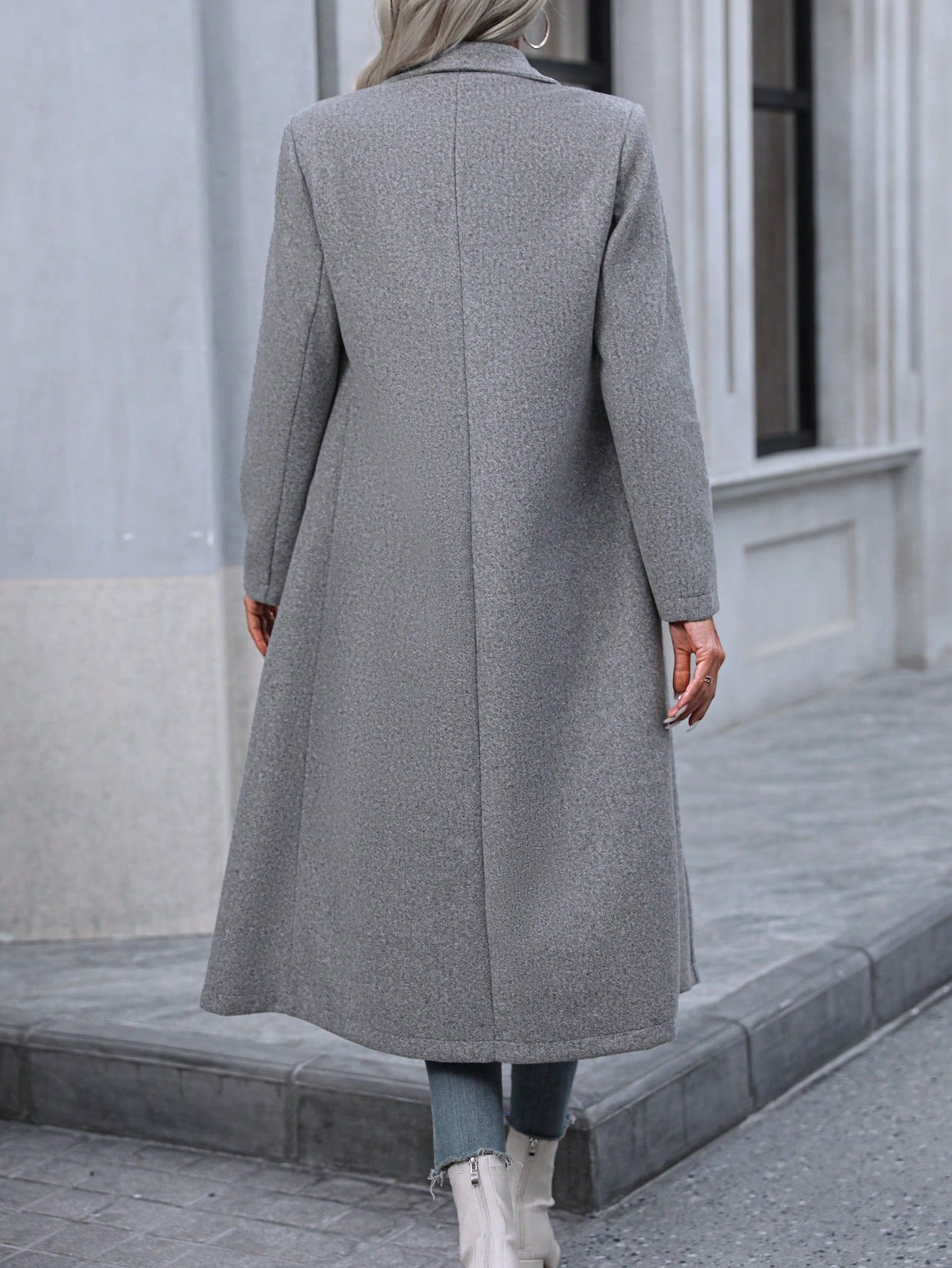 Double Breasted Overcoat
