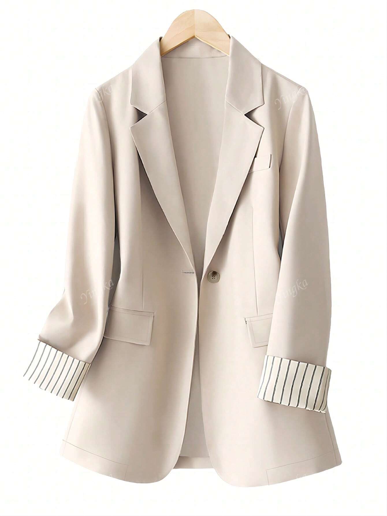 Elegant Striped Jacket